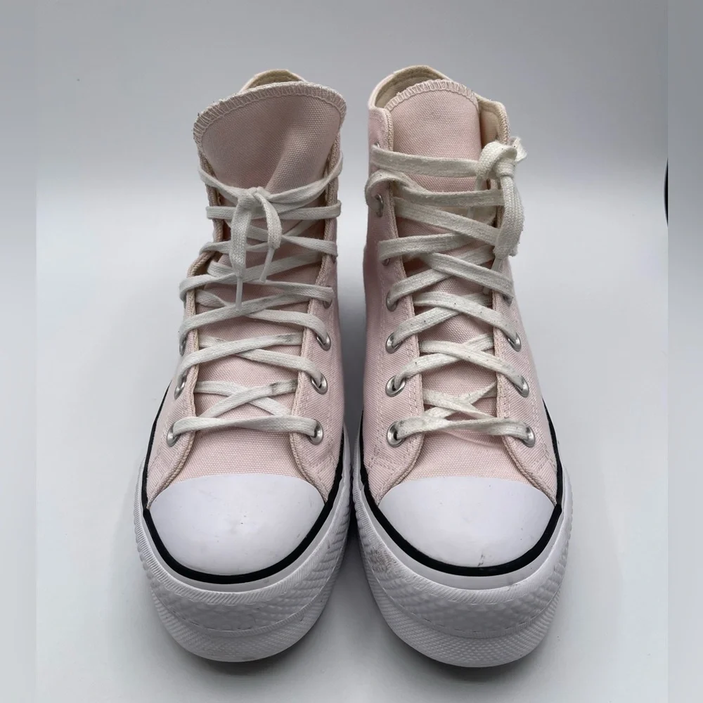 Converse Chuck Taylor All Star Lift Decade Pink High Top Platform Shoes 9.5 - Picture 3 of 7